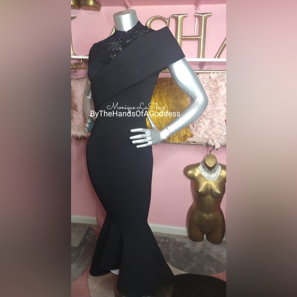 Custom Made High-low Asymmetrical Dress